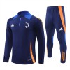 Juventus Sweat d'Entraînement Quarter-Zip 2024-25 Marine Pour Homme